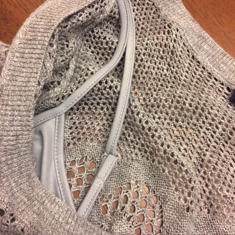 Crochet American Eagle long sleeve dress size sm - Picture 7 of 7
